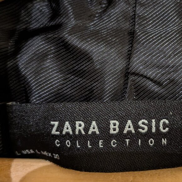 Zara Double Breasted Check Jacket - Picture 4 of 5
